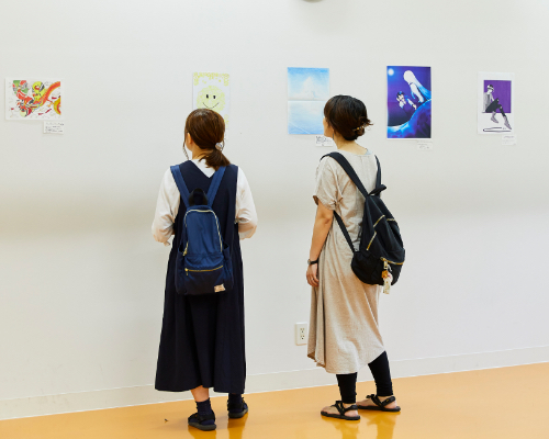展示作品の様子