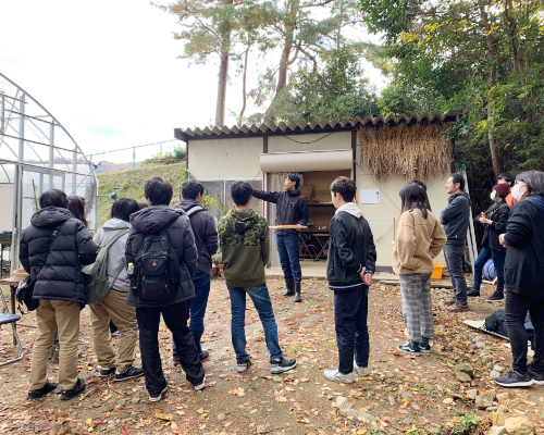 瓜生山ハイキングの様子