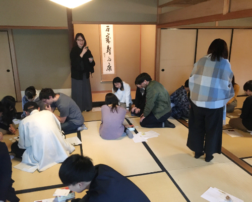 冬の特別ゼミを受ける生徒たち