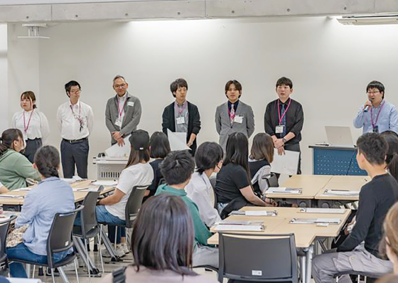 学校説明会・体験授業の様子